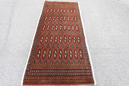 Handmade Persian Turkman 2.0x4.4