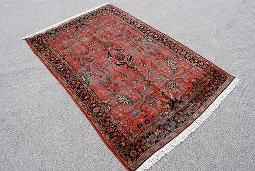 Superb Hand Woven 4.3 X 6.7 feet Sarouk Mohajeran Rug (1 of 4)