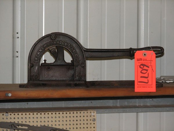 Brown And Williamson Tobacco Co. Tobacco Cutter #