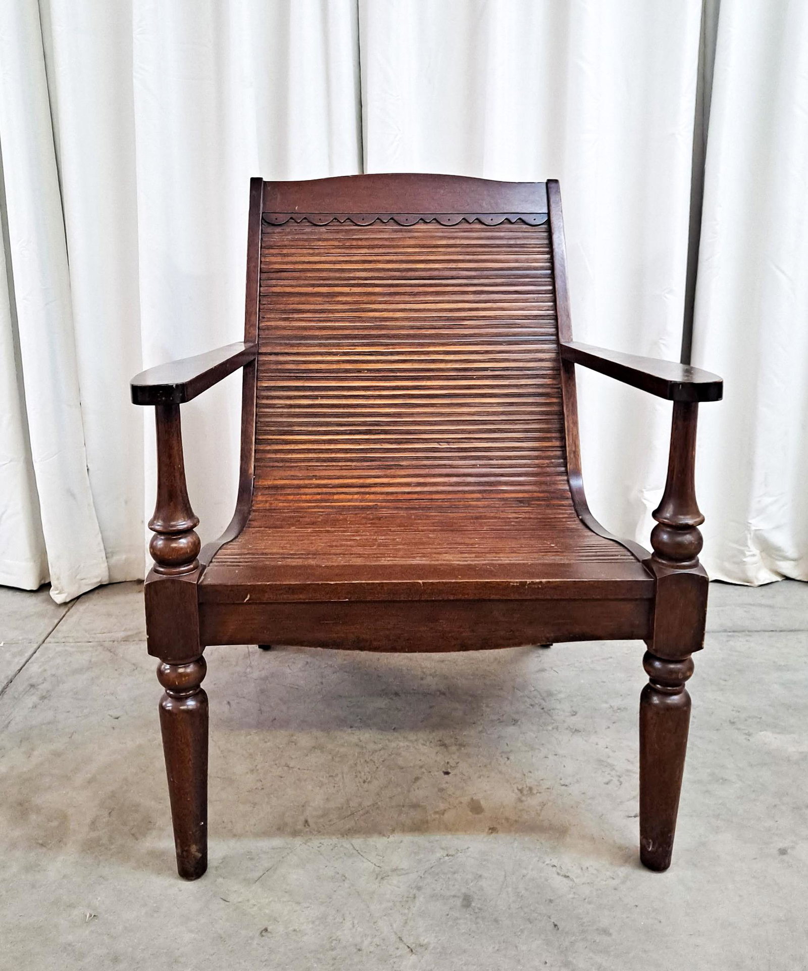 Wooden Arm Chair: Wooden Arm Chair Literature Brooks Auction is not responsible for outbids. Questions? Call the office at (856) 694-2960 or email us directly at info@brooks.auction. • Please read descriptions ca