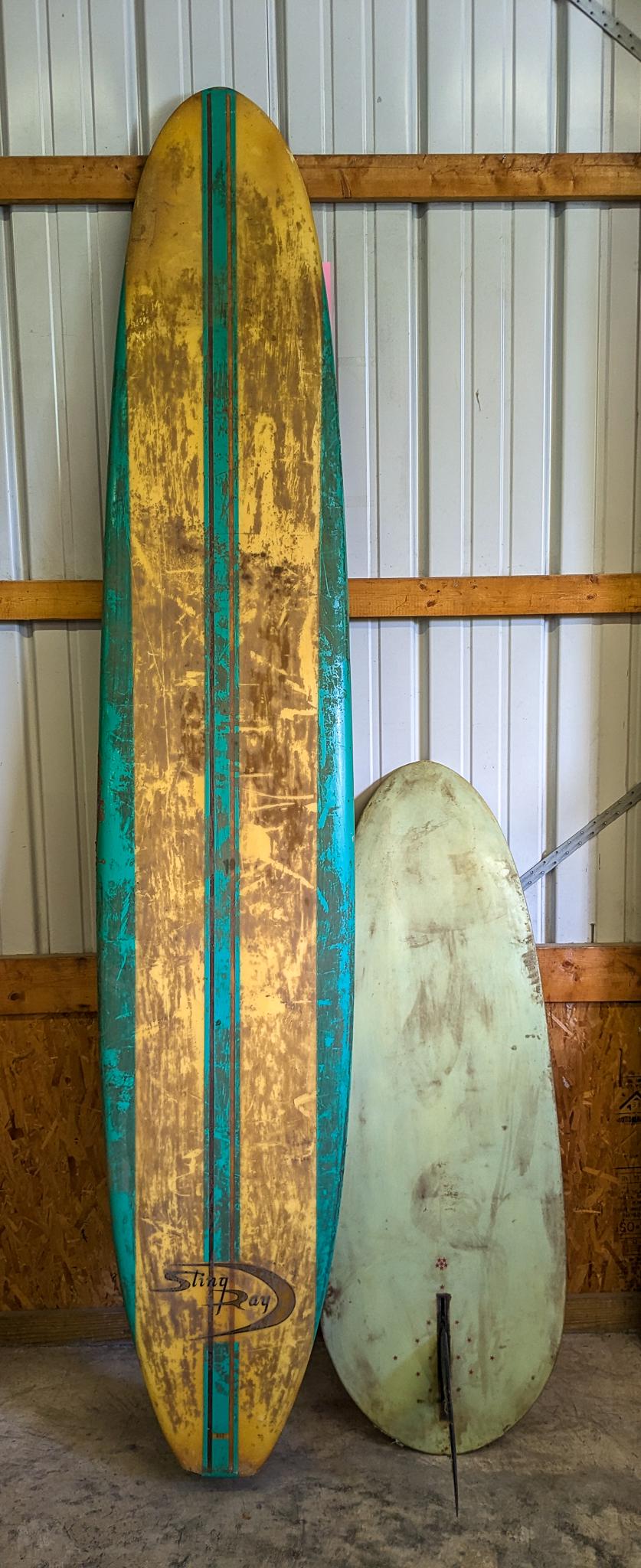Stingray Longboard Surfboard Kneeboard Surfboard Auction