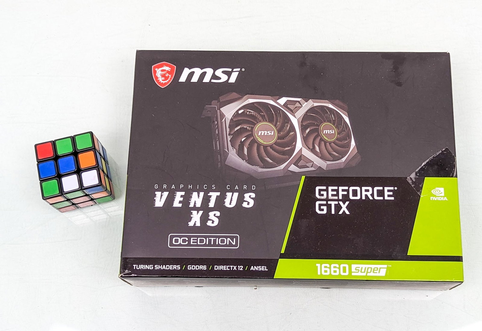 Ventus XS GEForce GTX 1660 Graphics Card: Ventus XS GEForce GTX 1660 Graphics Card Literature Brooks Auction is not responsible for outbids. Questions? Call the office at (856) 694-2960 or email us directly at info@brooks.auction. • Ple