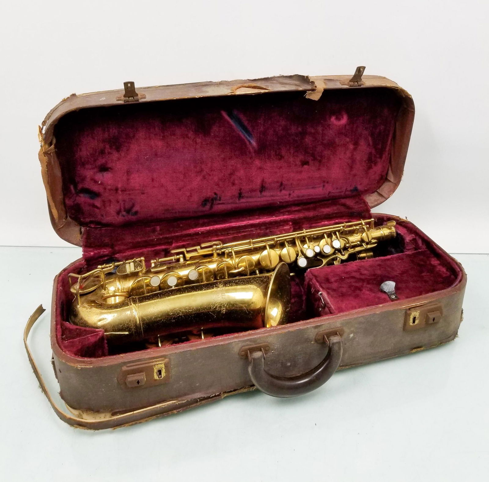 Pan American Elkhart Alto Saxophone In Case