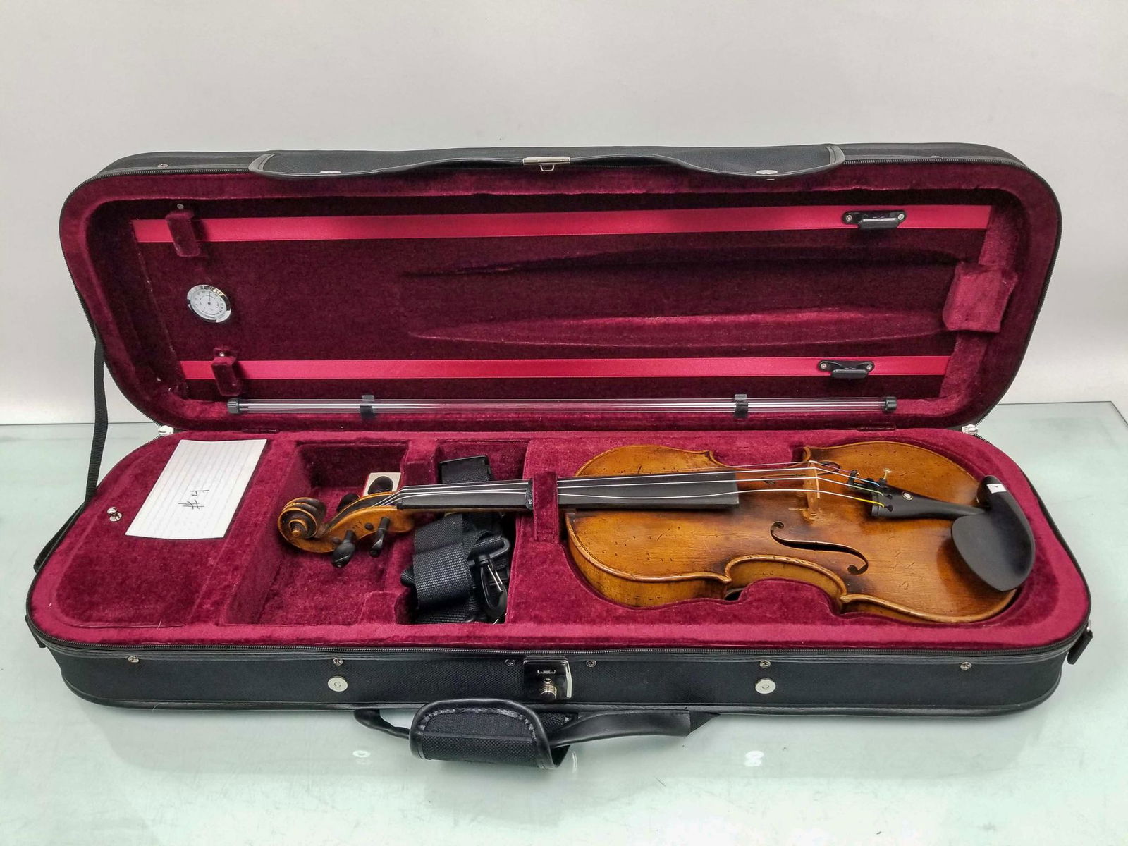 Violin in Zippered Case (1 of 8)