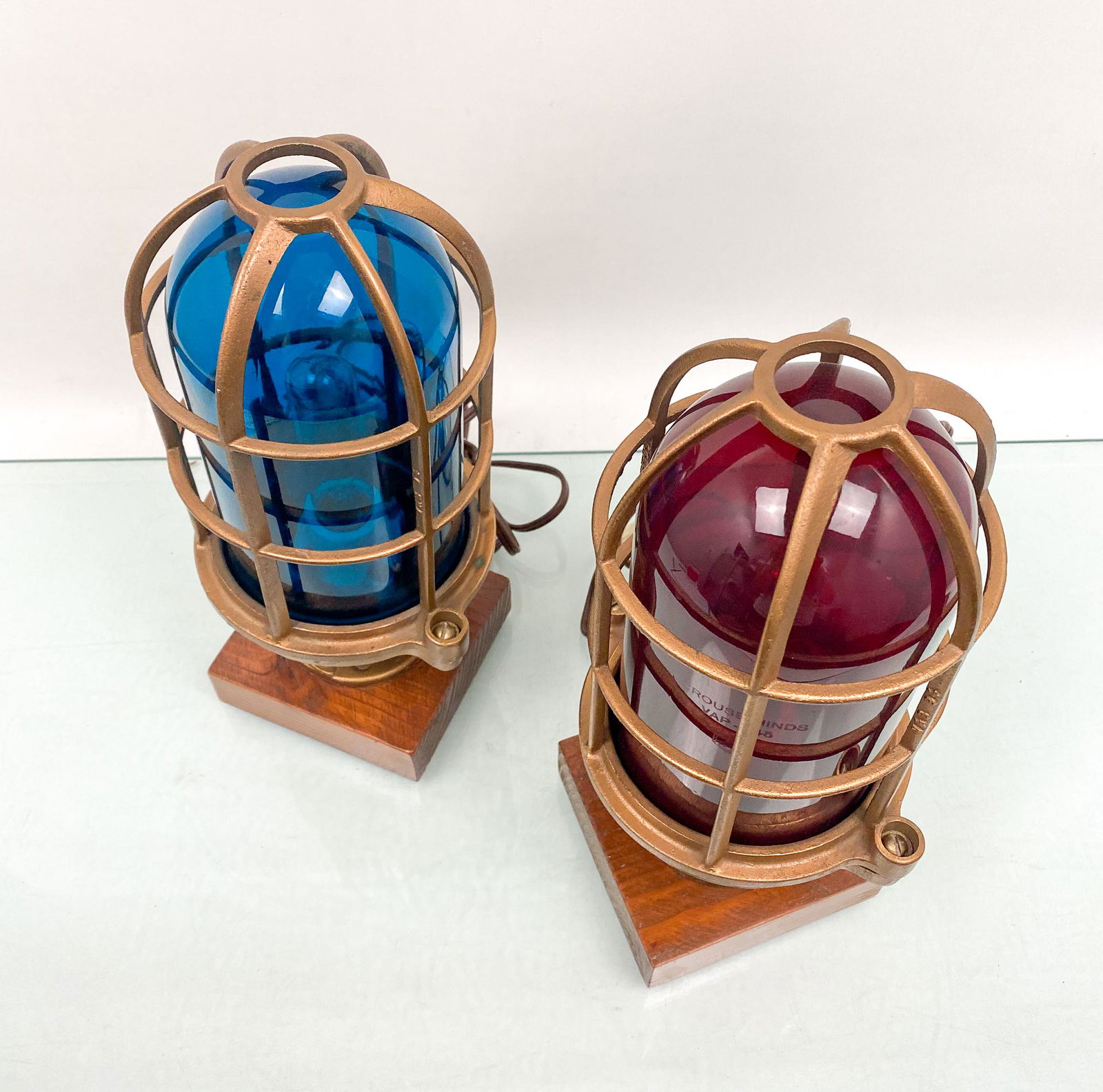 Pair of Nautical Style Table Lamps (1 of 4)