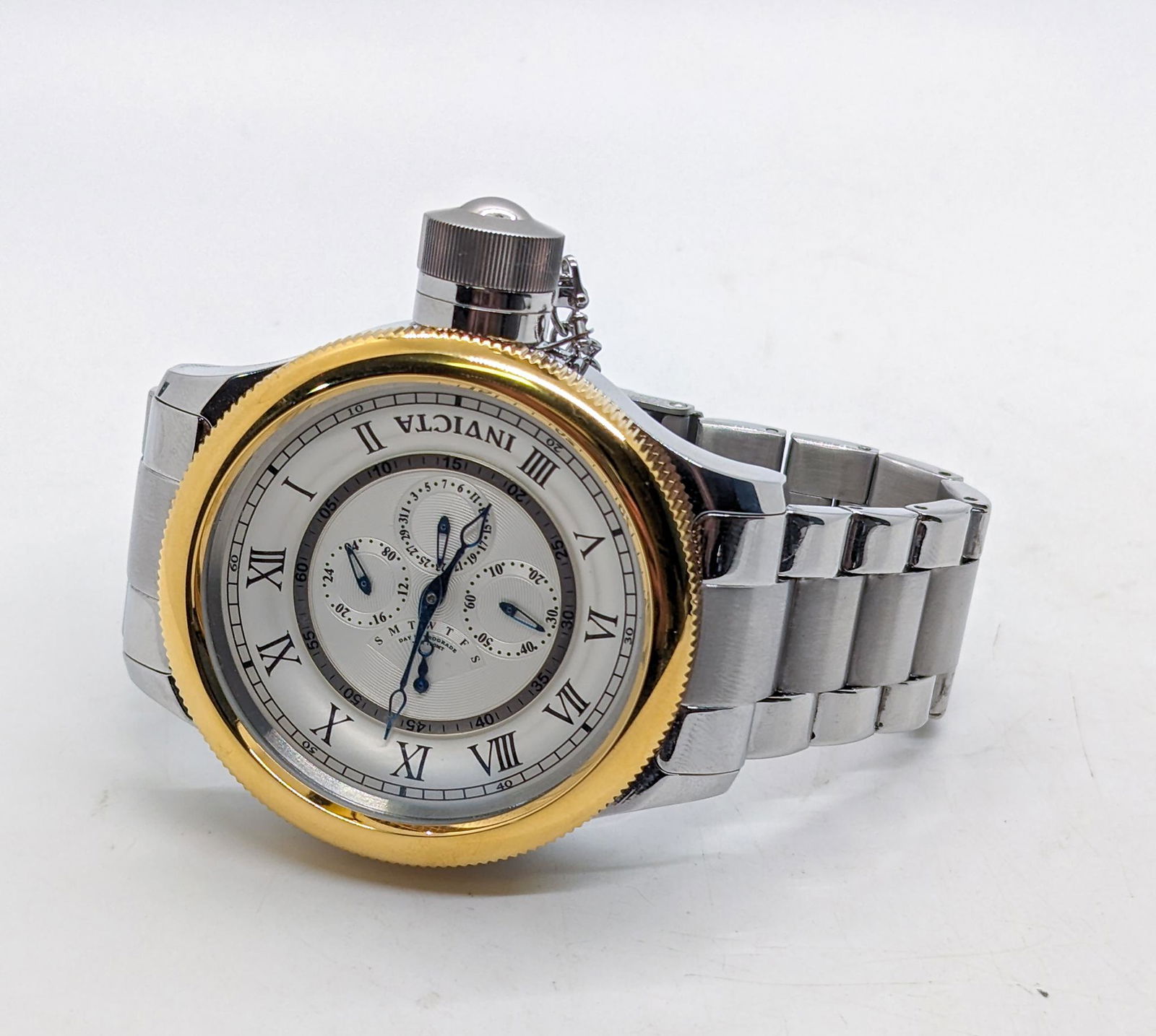 Invicta Russian Diver 1959 Men's Watch: Invicta Russian Diver 1959, model 19532, Swiss Quartz movement Literature Brooks Auction is not responsible for outbids. Questions? Call the office at (856) 694-2960 or email us directly at info@broo
