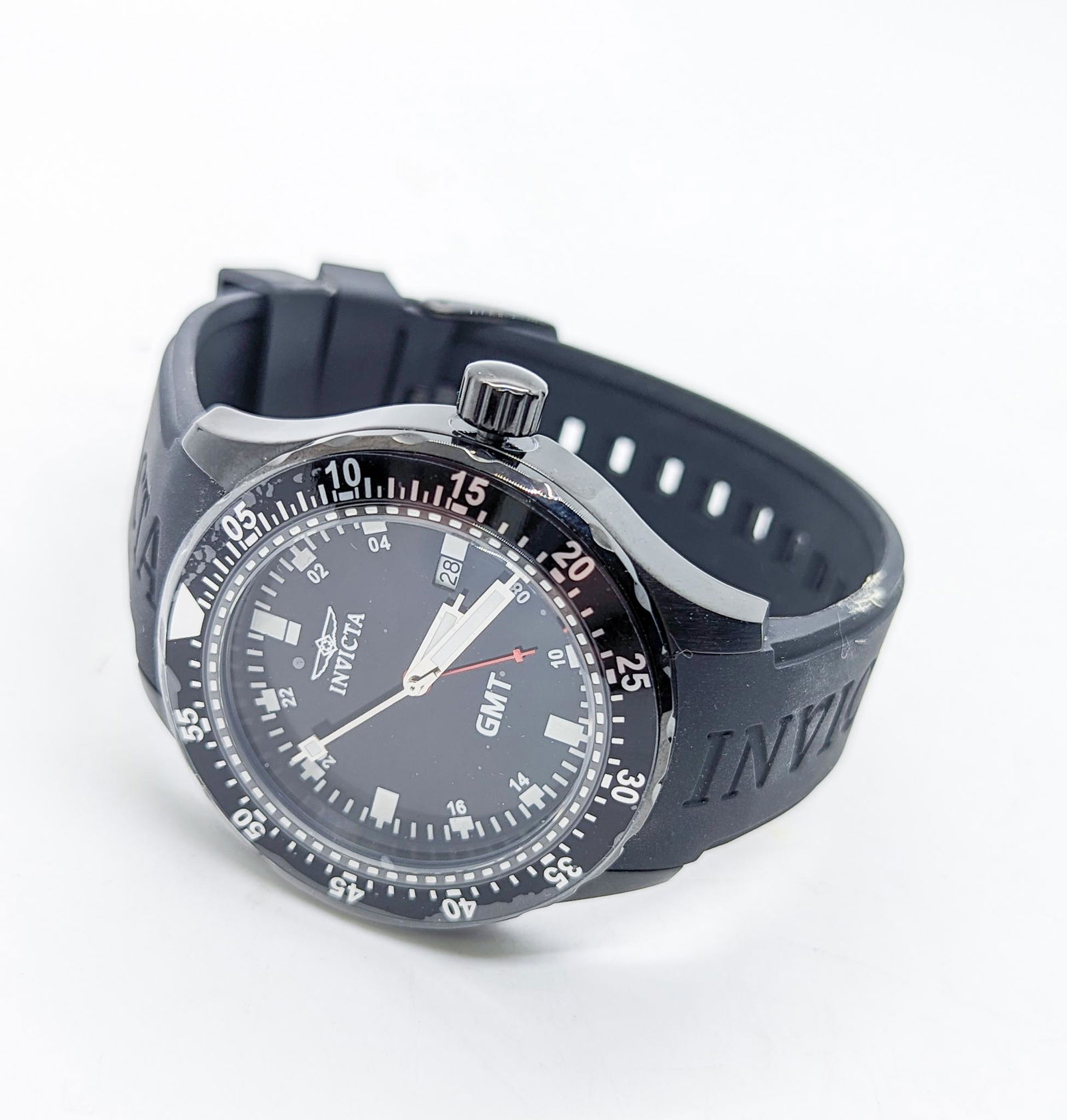 Invicta Specialty GMT Men's Watch: Invicta Specialty GMT Men's Watch, model 11258, GMT Swiss Quartz movement Literature Brooks Auction is not responsible for outbids. Questions? Call the office at (856) 694-2960 or email us directly a