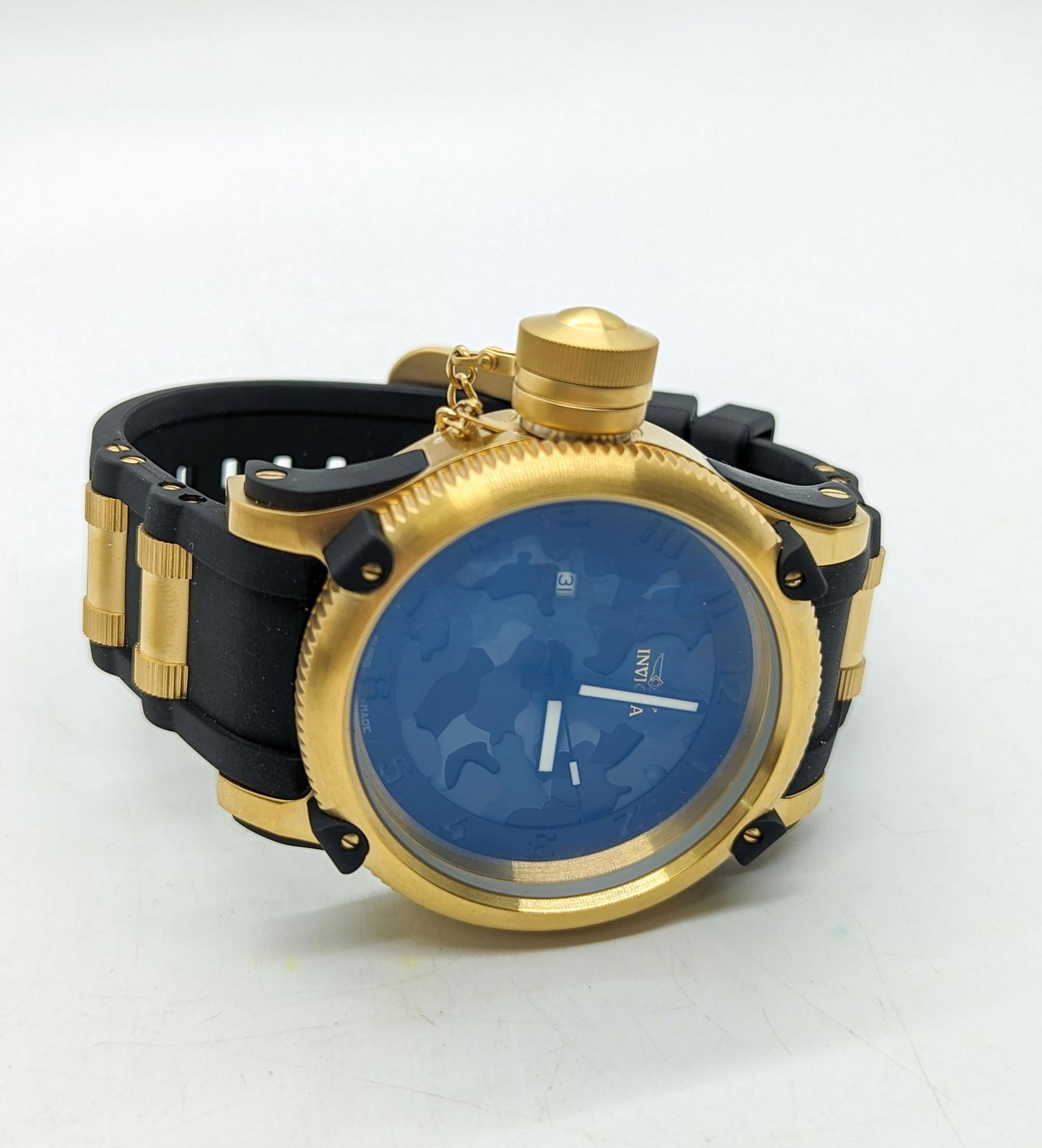 Invicta Night Owl Men's Watch: Invicta Night Owl Limited Edition Men's Watch, model 11339, Swiss Quartz movement, 634/5000 Literature Brooks Auction is not responsible for outbids. Questions? Call the office at (856) 694-2960 or e