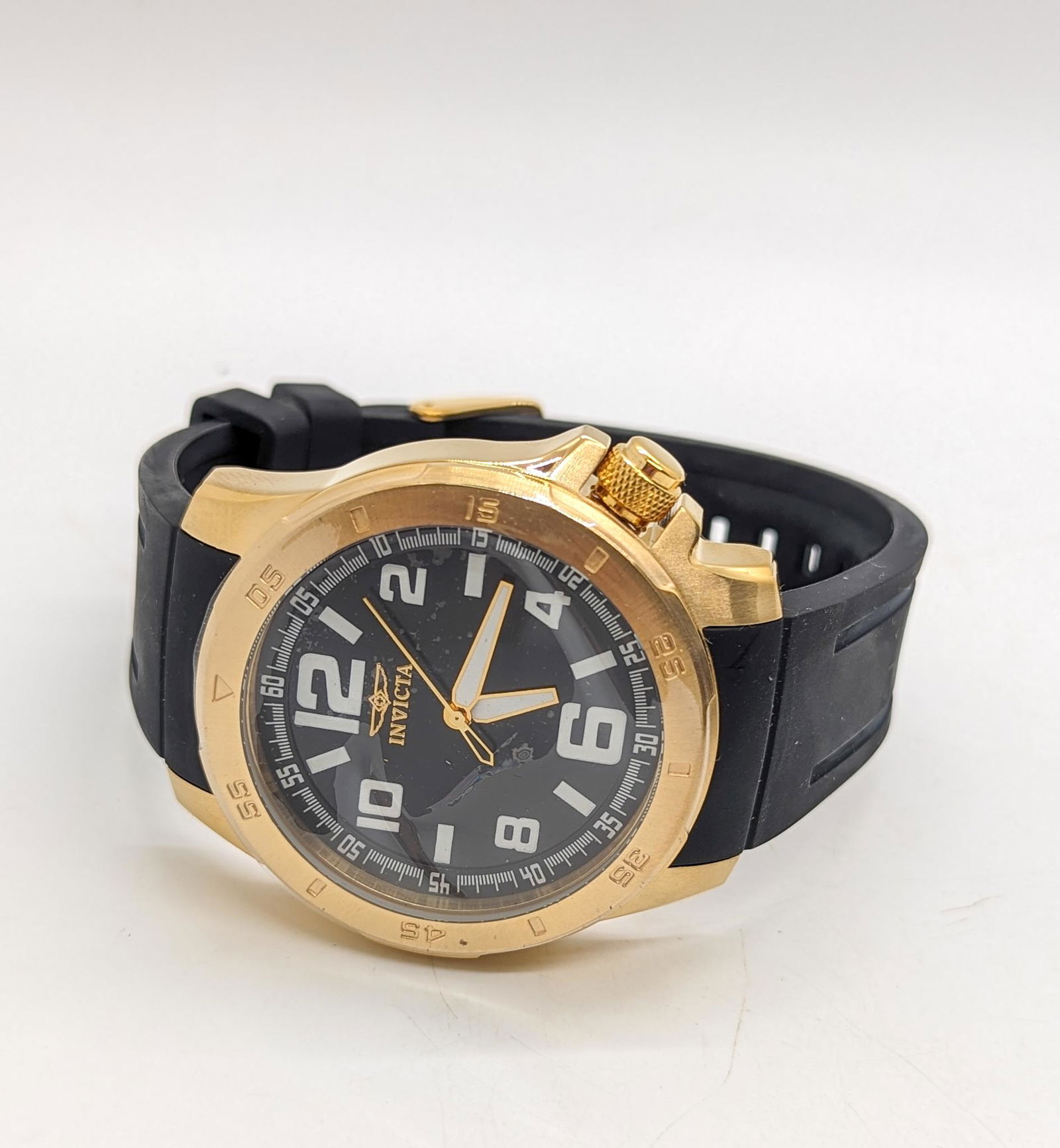 Invicta Specialty Making History Collection Men's Watch: Invicta Specialty Making History Collection Men's Watch, model 1905, Swiss Quartz movement Literature Brooks Auction is not responsible for outbids. Questions? Call the office at (856) 694-2960 or em