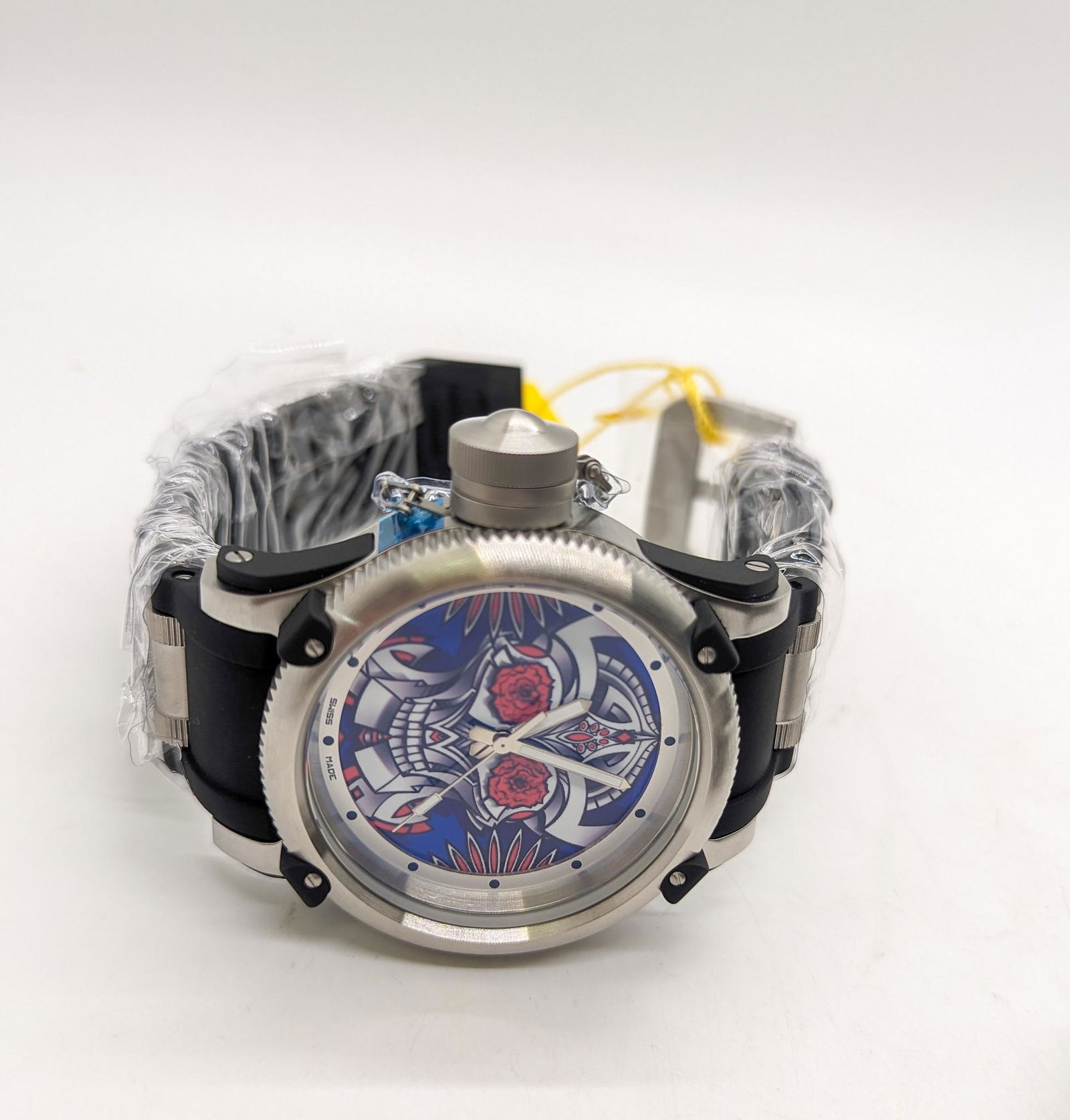 Invicta Russian Diver 1959 "Bass Head" Men's Watch: Invicta Russian Diver 1959 Artist Series, "Bass Head" Men's Watch, model 16205, Swiss Quartz movement Literature Brooks Auction is not responsible for outbids. Questions? Call the office at (856) 694
