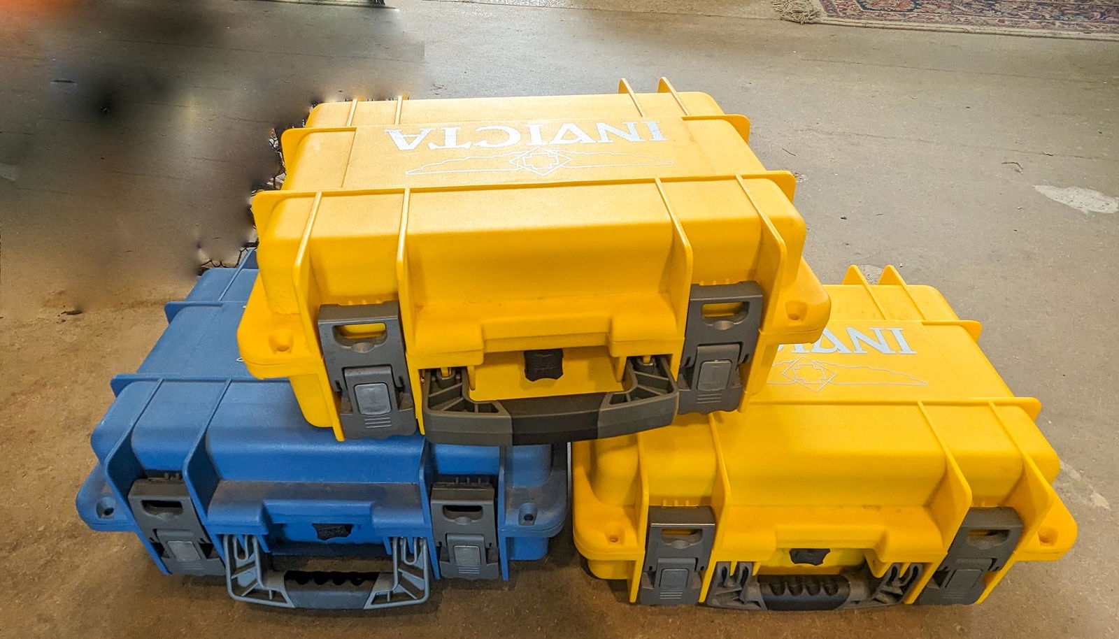 Three Eight Slot Invicta Watch Cases: Three Invicta 8 Eight Slot Impact Yellow Dive Collector Box Cases Literature Brooks Auction is not responsible for outbids. Questions? Call the office at (856) 694-2960 or email us directly at info@b