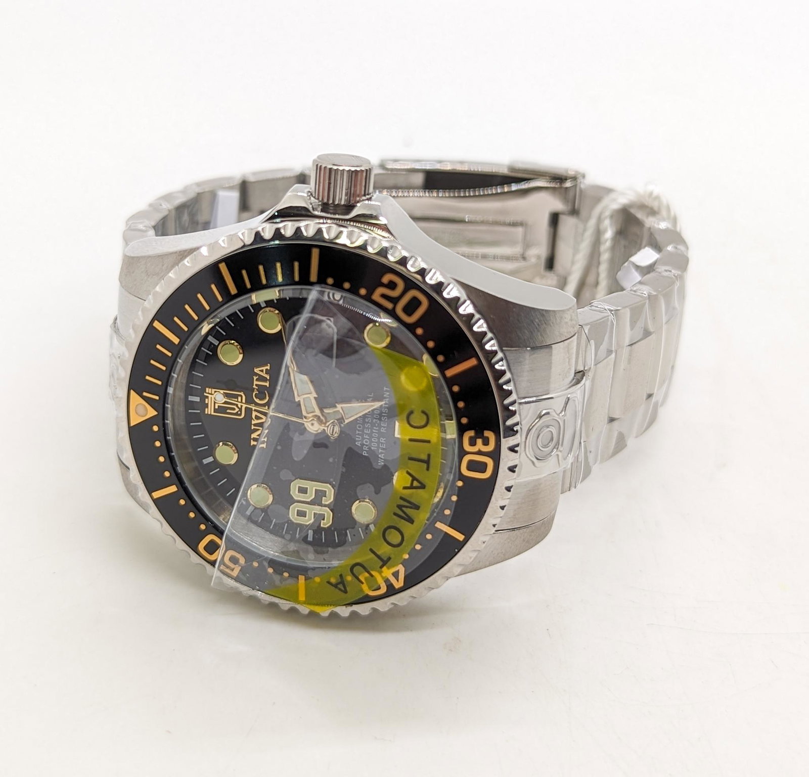 Invicta JT Men's with Jason Taylor Men's Watch, in Case: Invicta JT Men's with Jason Taylor Men's Watch in case, model 30194, Japan automatic movement, 021/999 Literature Brooks Auction is not responsible for outbids. Questions? Call the office at (856) 69