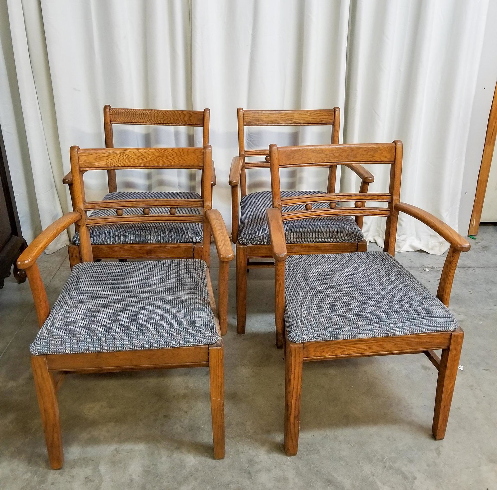 Four MCM Mid Century Modern Accent Chairs (1 of 3)