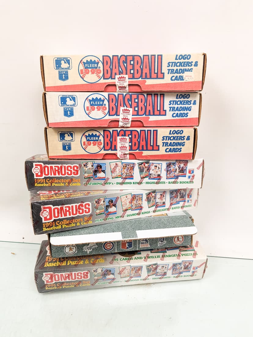 Vintage Collectible Baseball Cards Auction