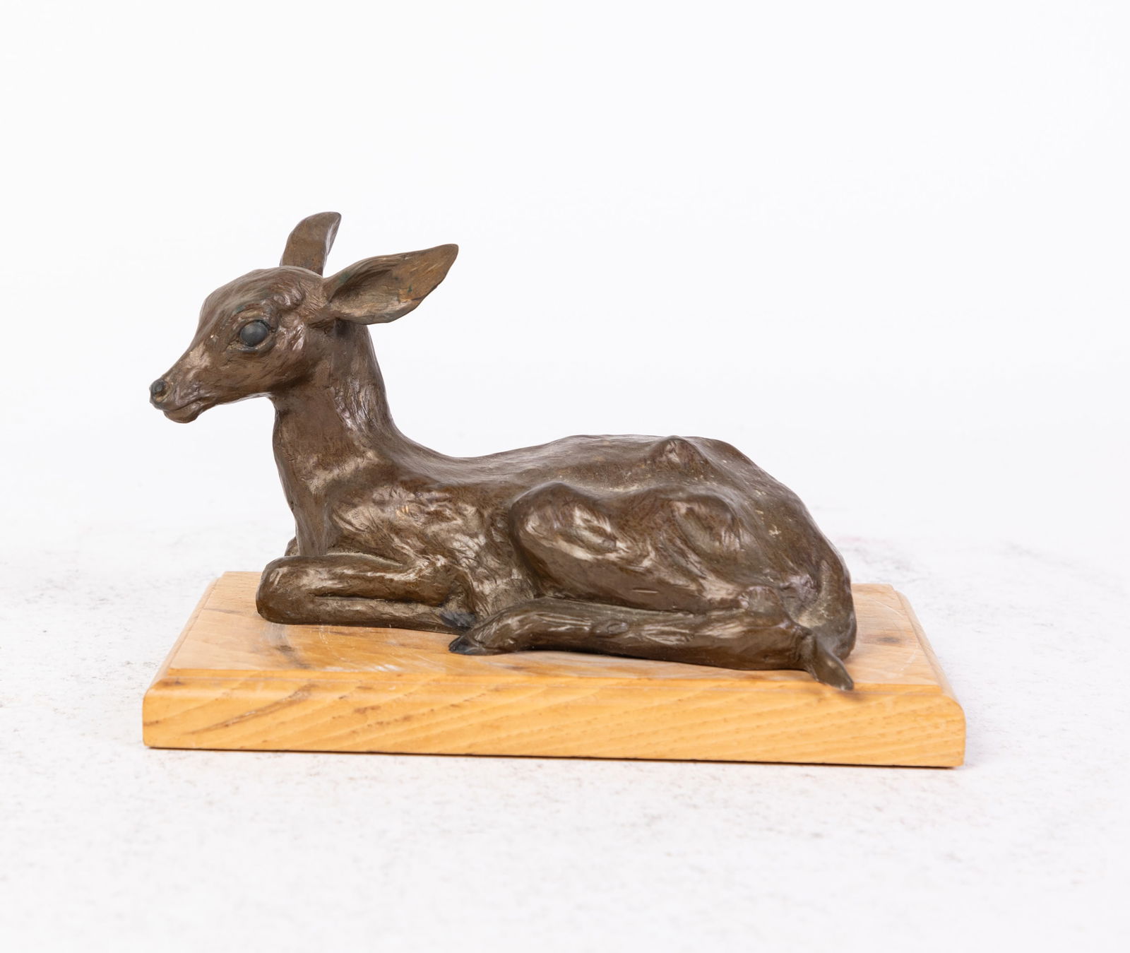 "Fawn" William H. Turner Bronze Sculpture (1 of 3)