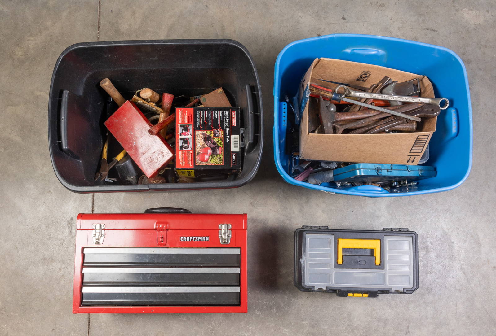 Craftsman Multidrawer Tool Box And Assorted Hand Tools Auction