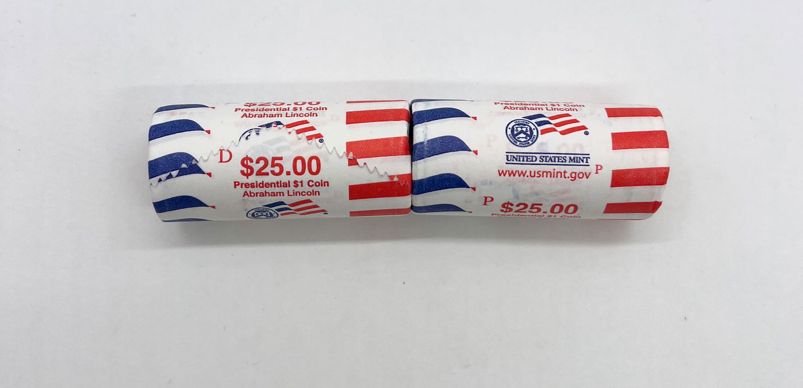 Two 2010 Presidential $1 Coin Rolls (1 of 1)