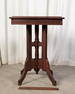 Victorian Eastlake Marble Top Side Table