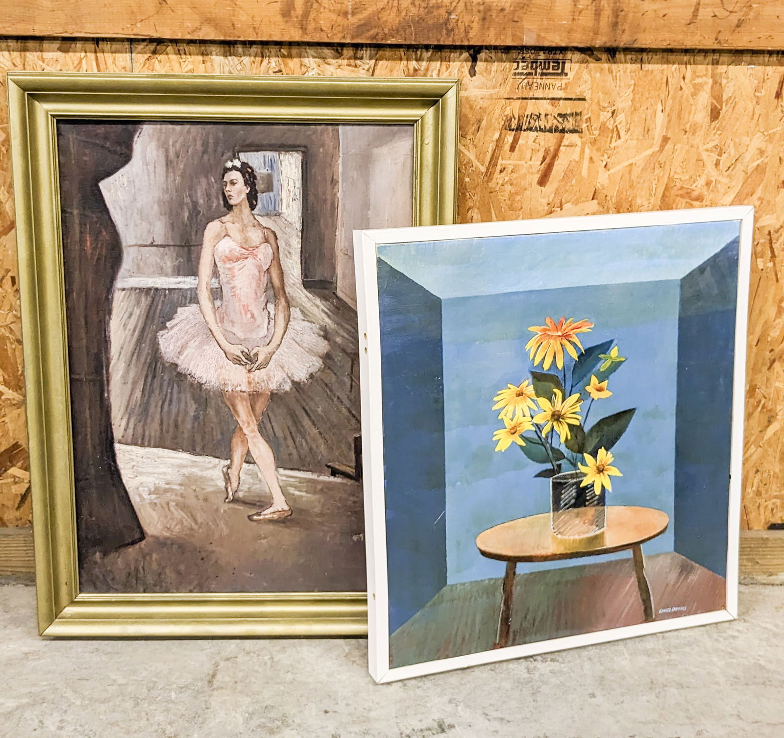 Two Framed Oil Paintings (1 of 7)