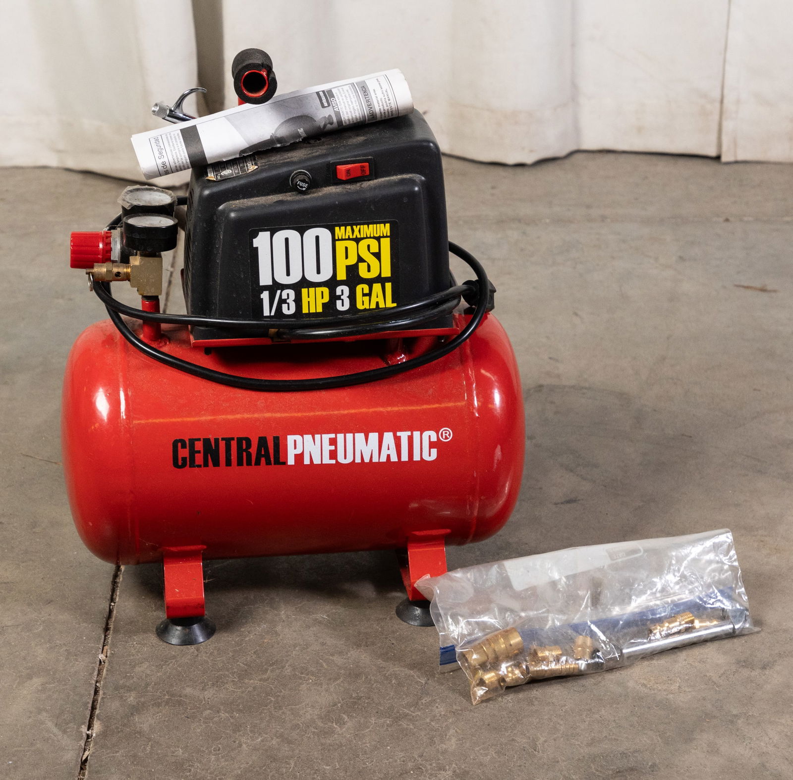 Central pneumatic 100 psi deals