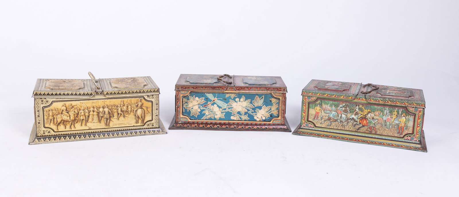 Three Huntley and Palmer Biscuit Tins (1 of 5)