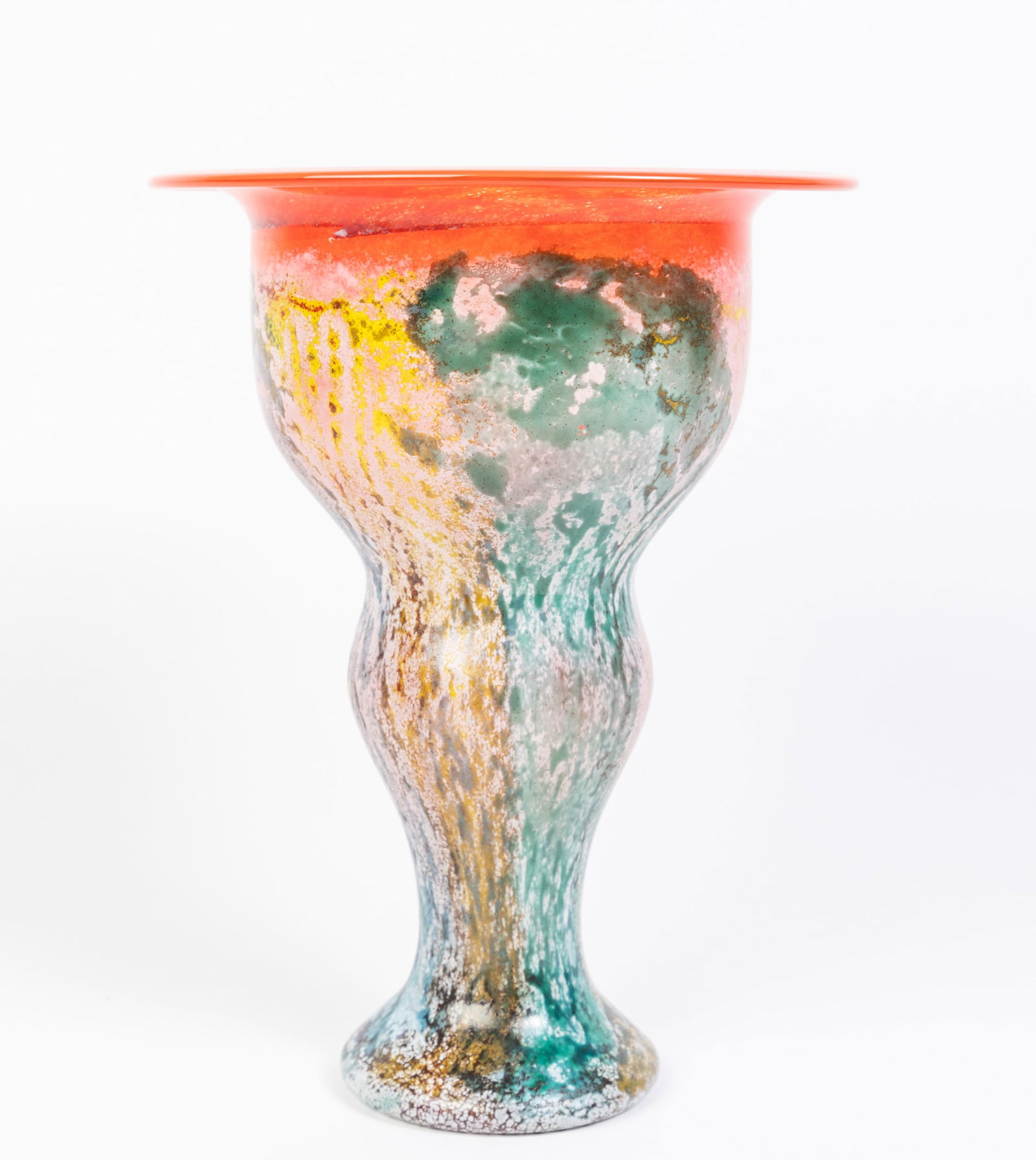 Kosta Boda Kjell Engman Can Can Art Glass Large Vase (1 of 5)