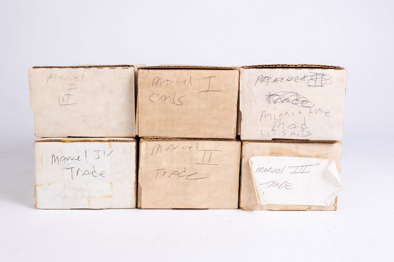 Assorted Marvel Comics Trading Cards Sets, 1990s (1 of 6)