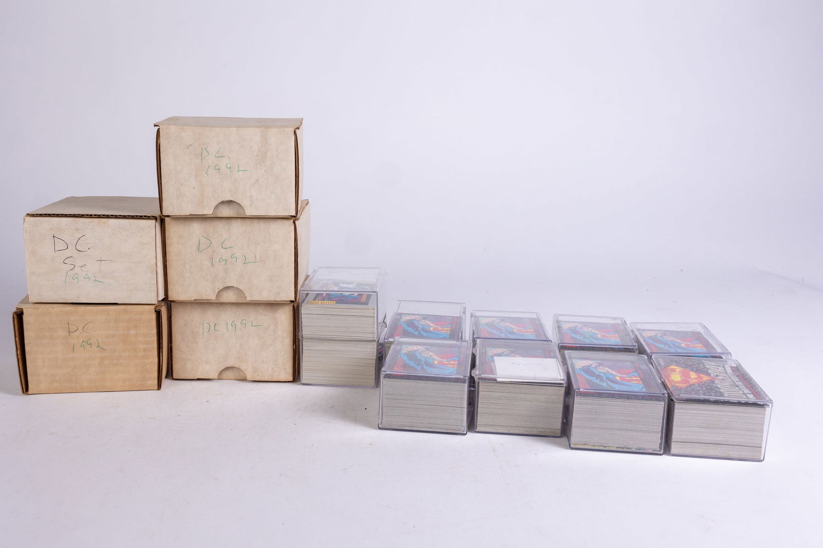 Assorted DC Comics Trading Cards Sets, 1990s (1 of 4)