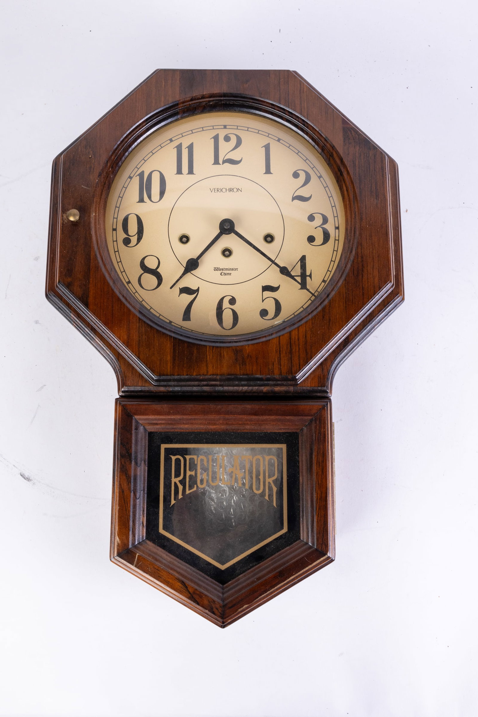 Verichron Westminster Chime Regulator Clock (1 of 5)