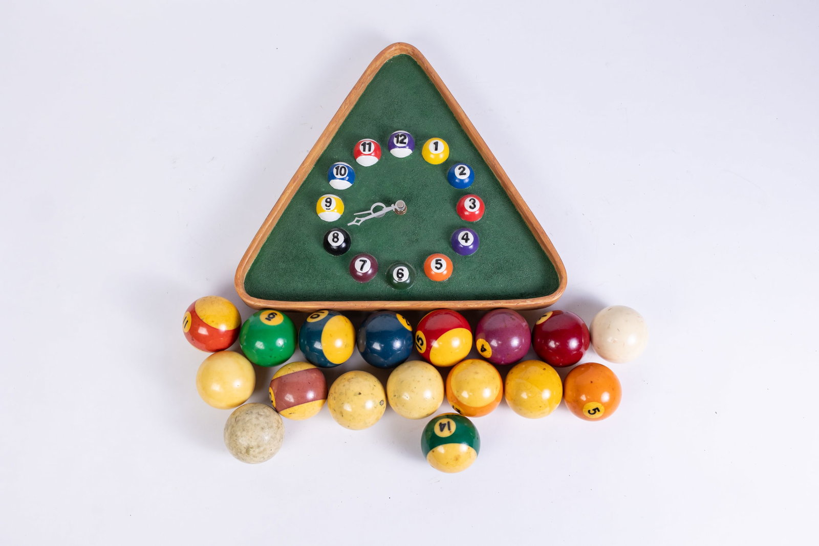 Vintage Pool Balls and Billiards Clock (1 of 5)