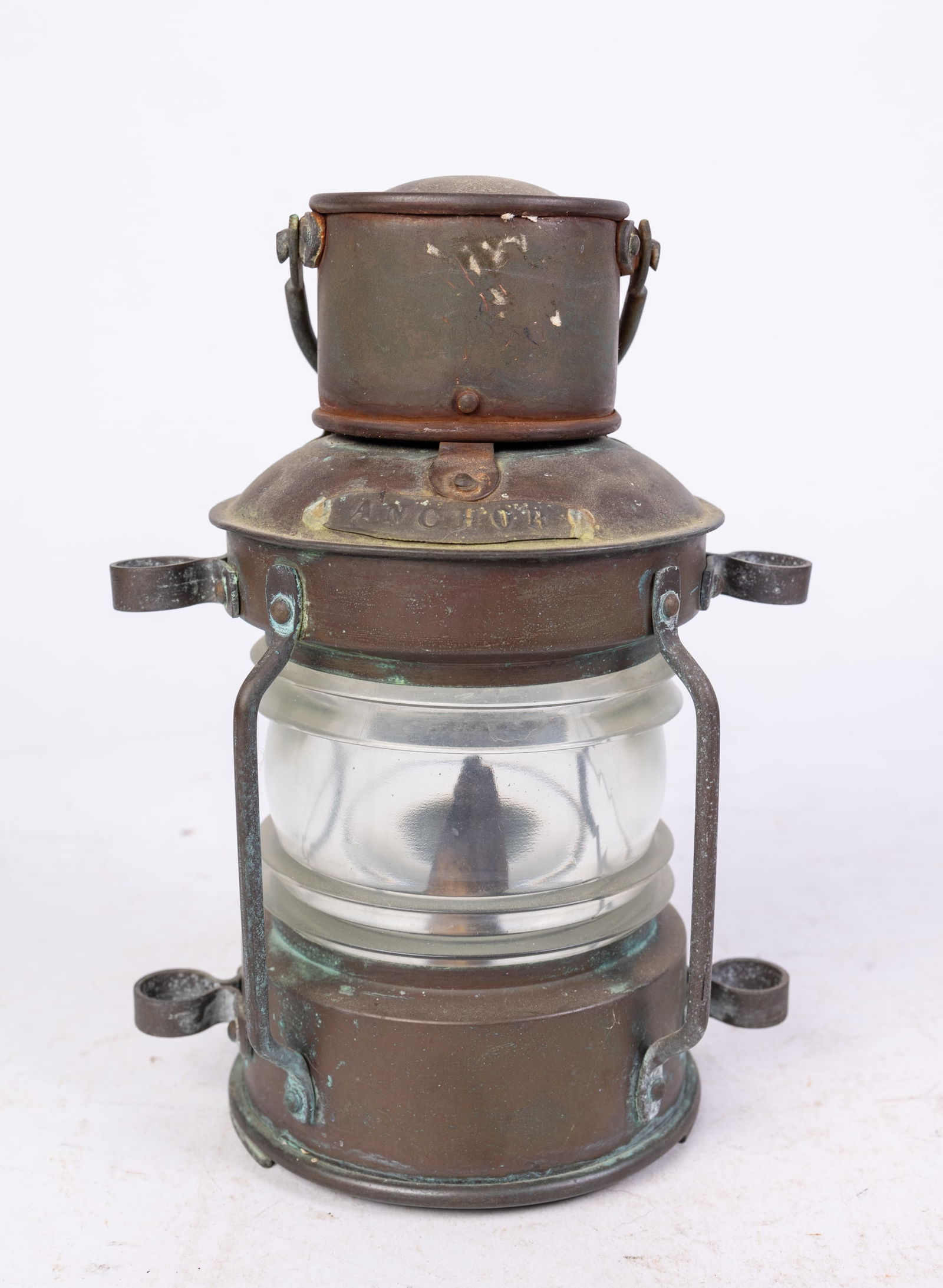 Anchor Copper Small Nautical Lantern (1 of 4)