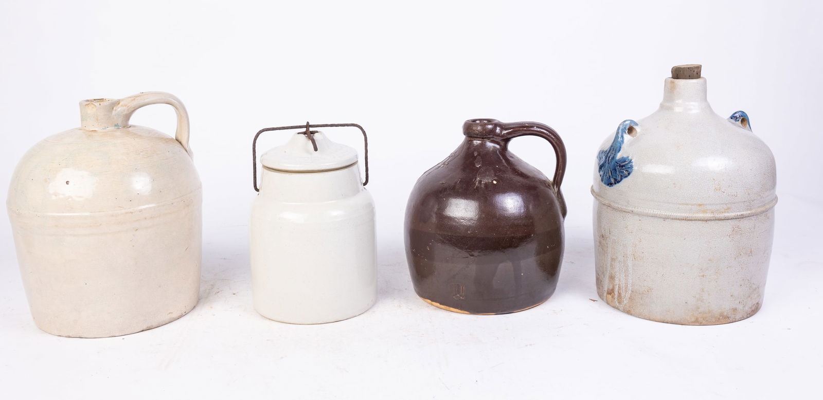 Lot of Four Pieces of Stoneware (1 of 4)