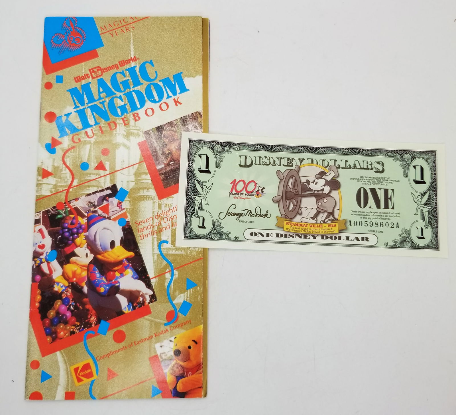 Disney Dollar Steamboat Willie 1928 (1 of 4)