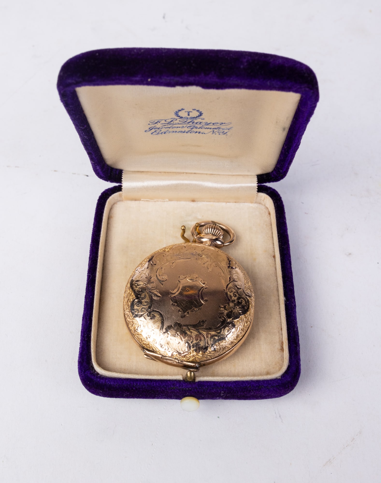 Waltham Hunting Case Pocket Watch: Waltham Hunting Case Pocket Watch, 1907 Literature Brooks Auction is not responsible for outbids. Questions? Call the office at (856) 694-2960 or email us directly at info@brooks.auction. • Plea