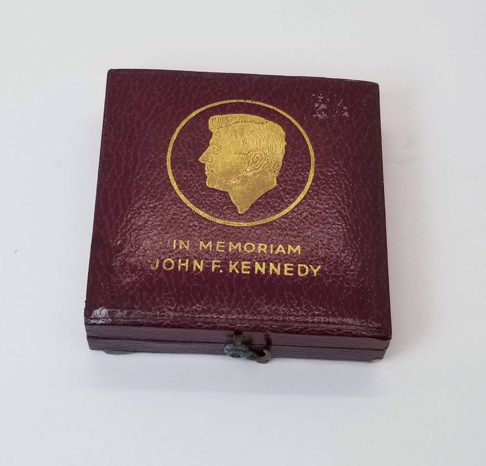 John F. Kennedy Proof 5 Rupees Coin: Kennedy Proof 5 Rupees Coin, .720 silver, English and Arabic, Issued May 1965, United Arab Emirates Literature Brooks Auction is not responsible for outbids. Questions? Call the office at (856) 694-2