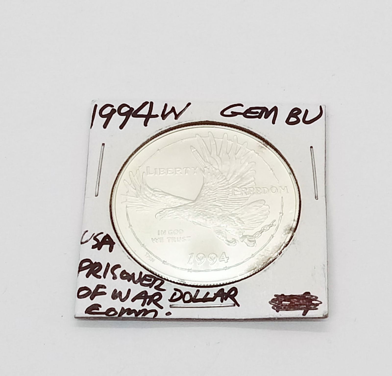 1994W Prisoner of War Commemorative Silver Dollar (1 of 2)