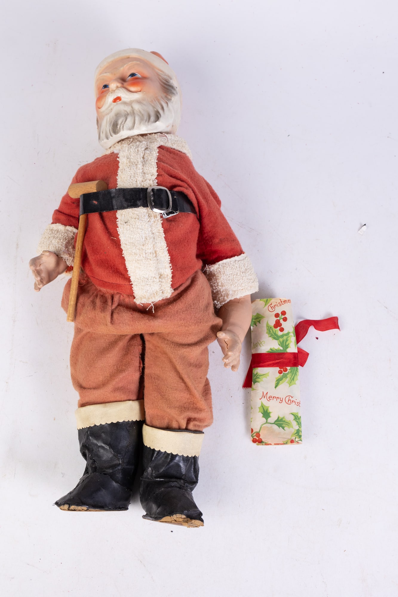 Vintage Jointed Santa Claus Doll (1 of 3)