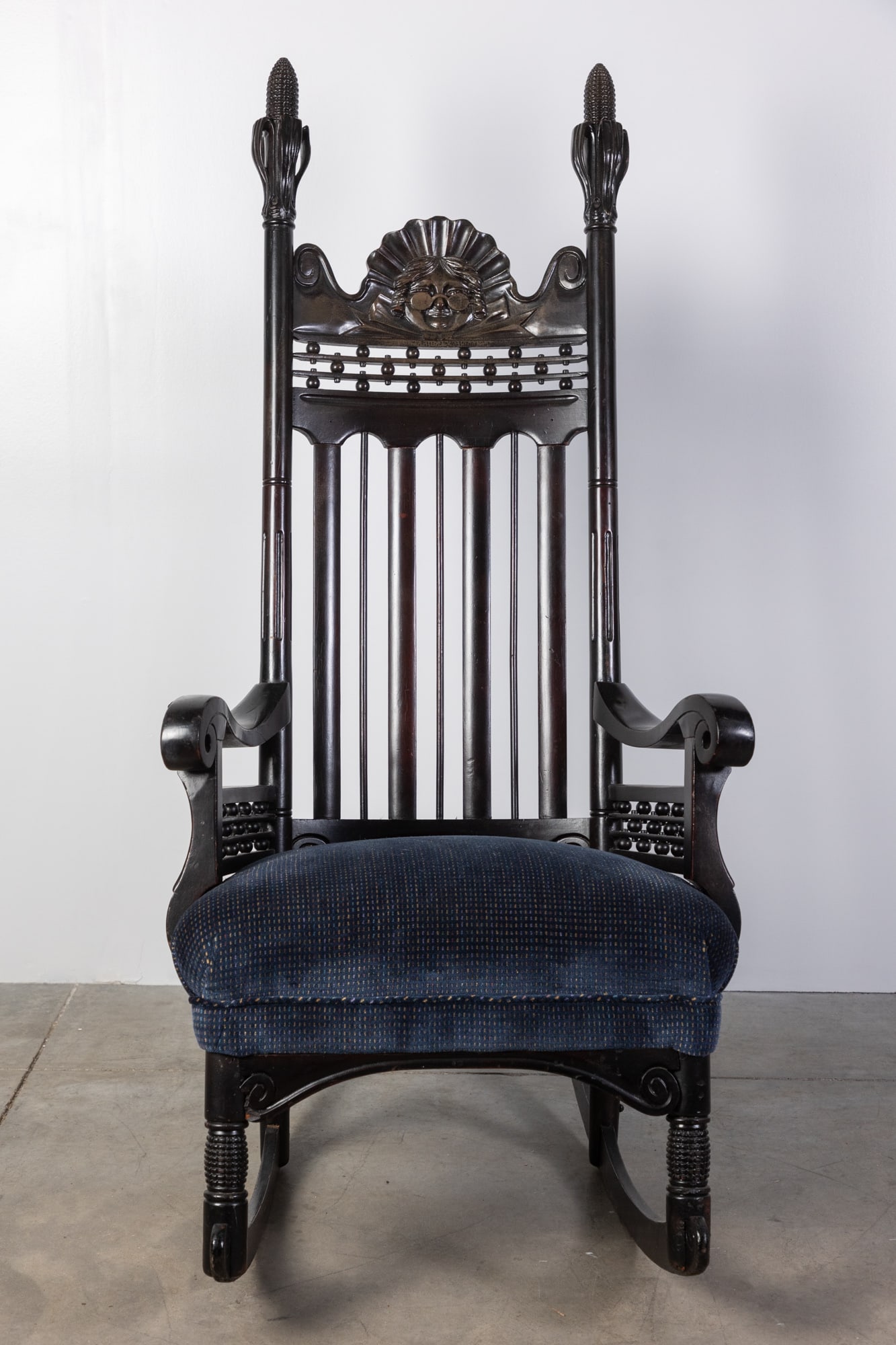 Unique Antique Corn Cob Rocking Chair (1 of 8)