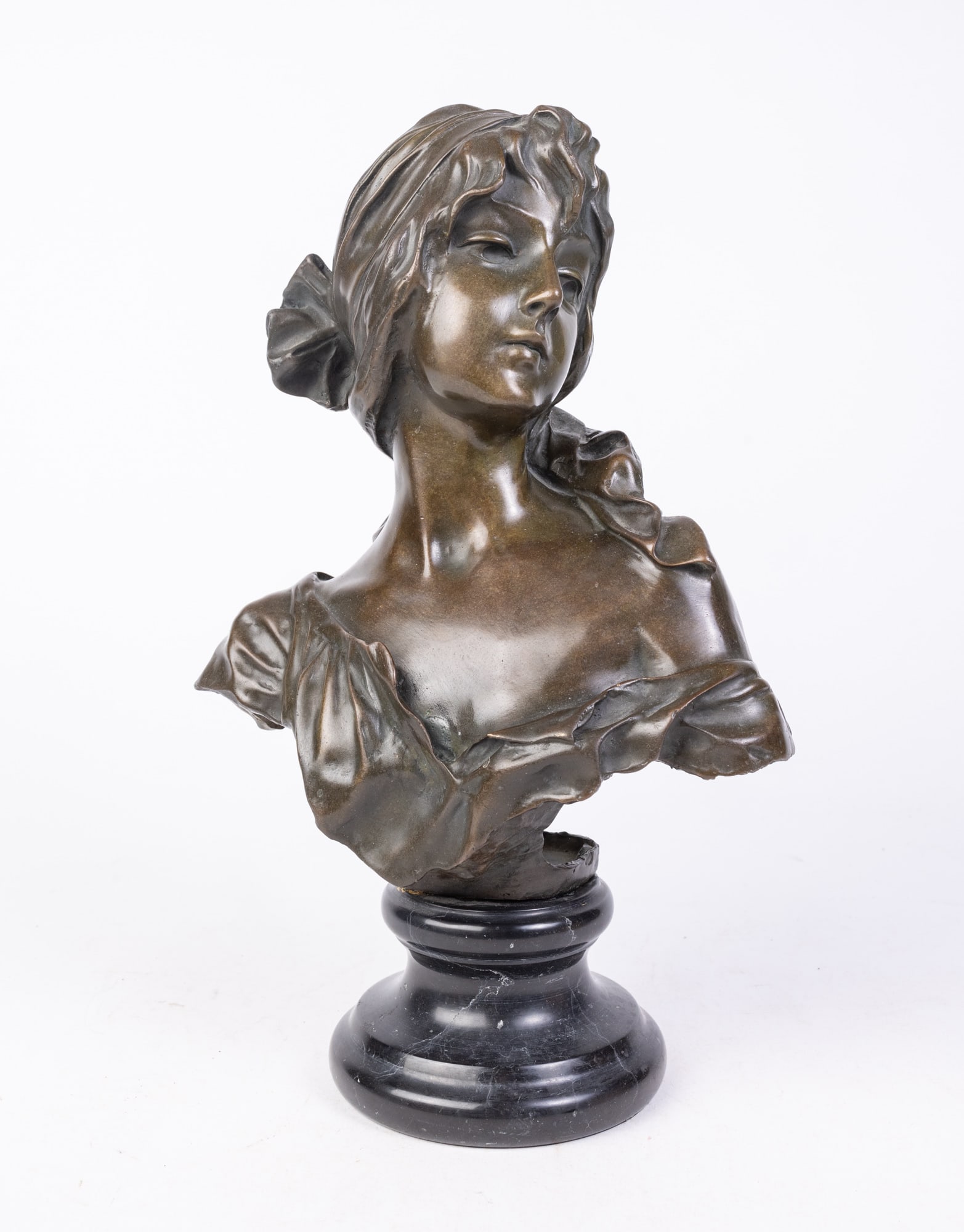 Bronze Bust of a Woman (1 of 5)