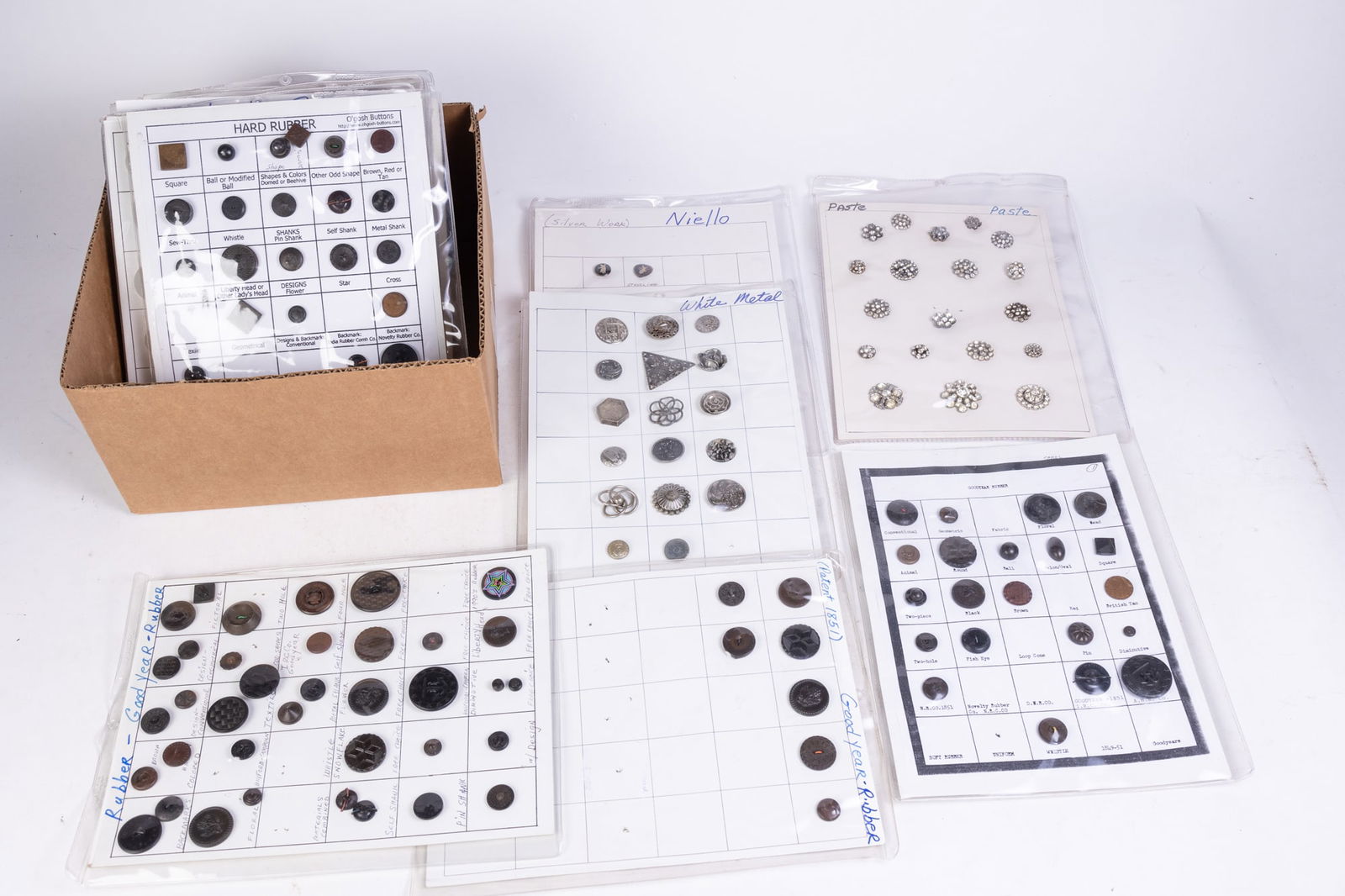 Vintage Buttons, Various Materials (1 of 11)