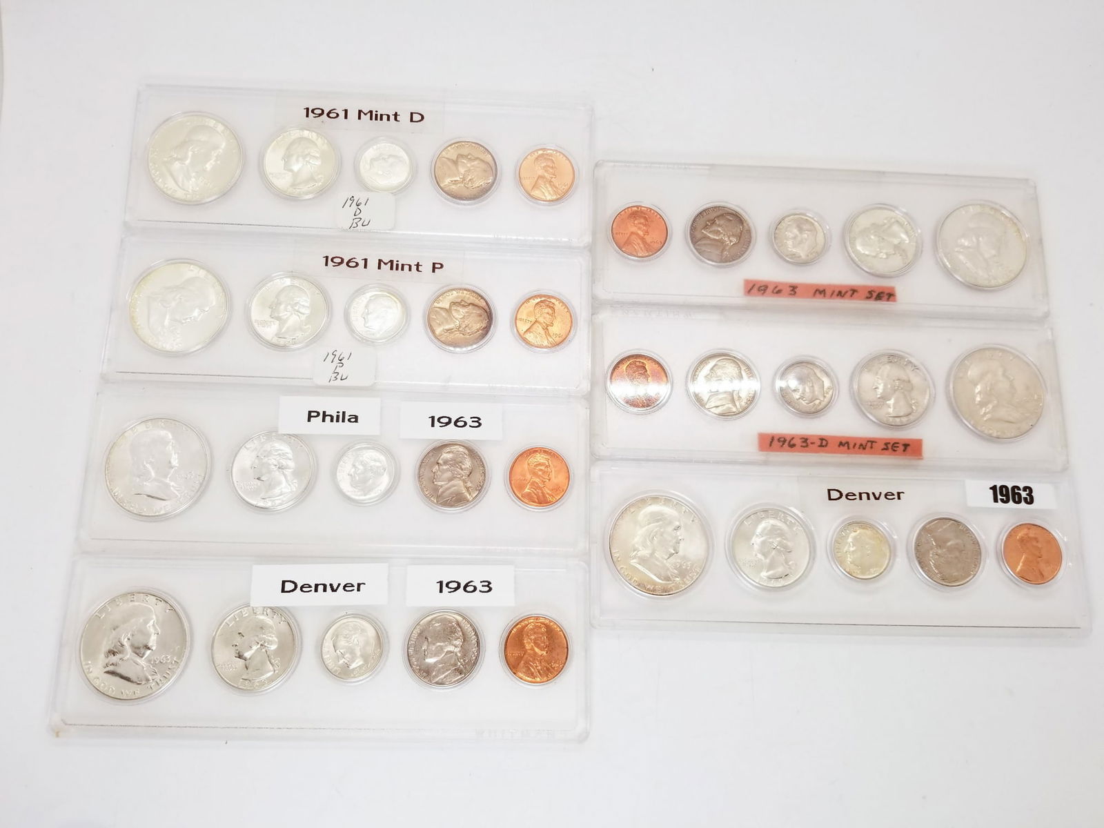 Seven Mint Sets (1 of 2)