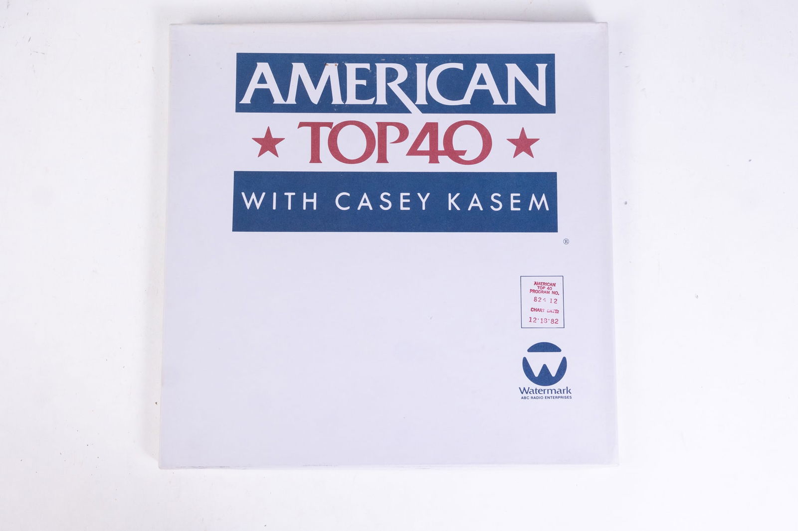 American Top 40 with Casey Kasem Vinyl Record 12-18-1982 (1 of 4)