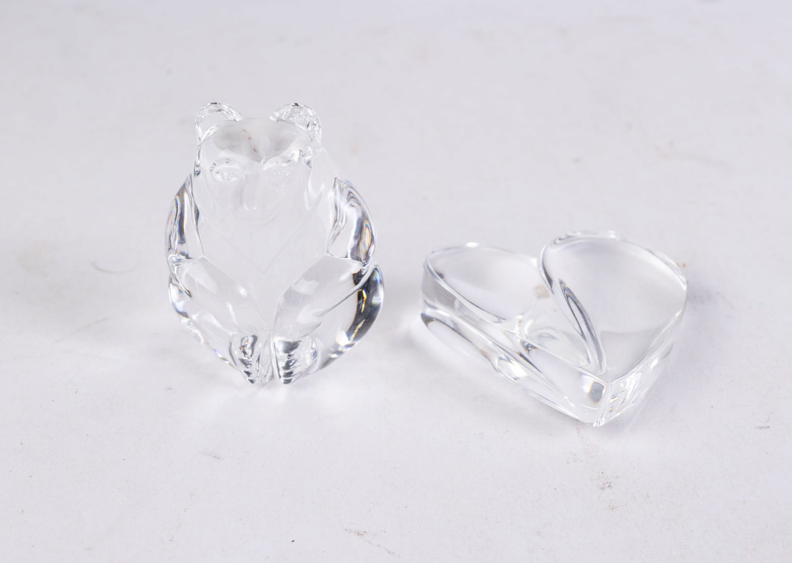 Two Signed Steuben Glass Figurines (1 of 3)