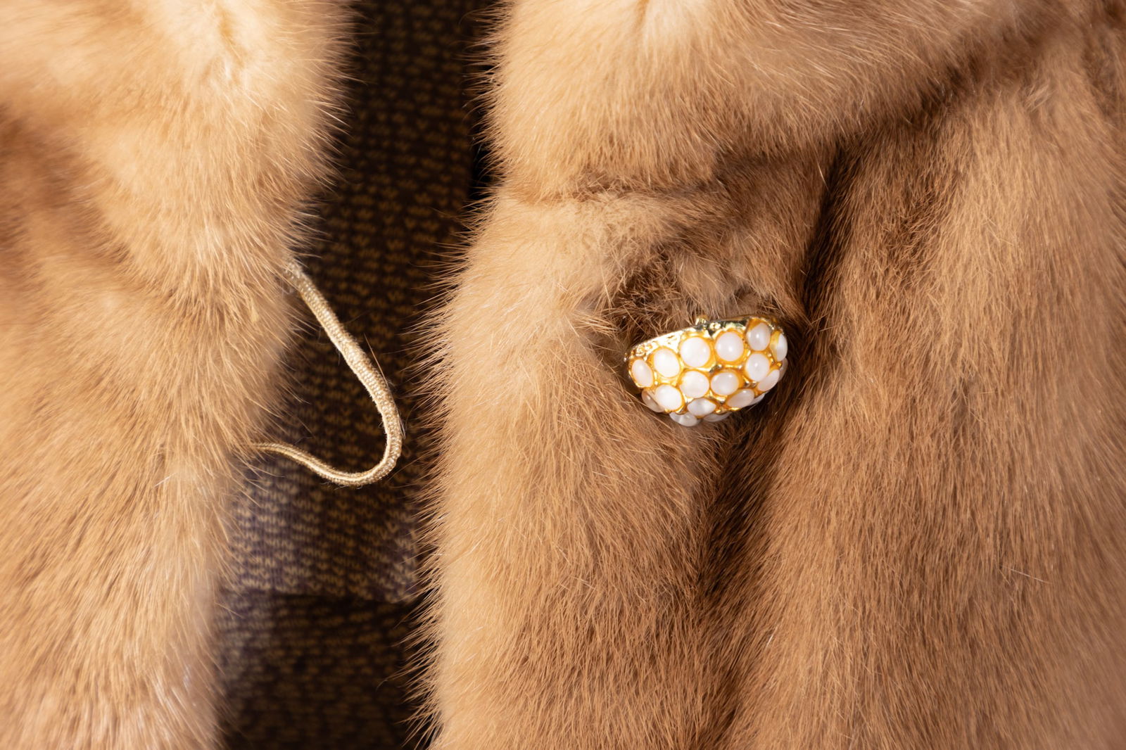 Vintage John Wanamaker Mink Capelet (1 of 4)