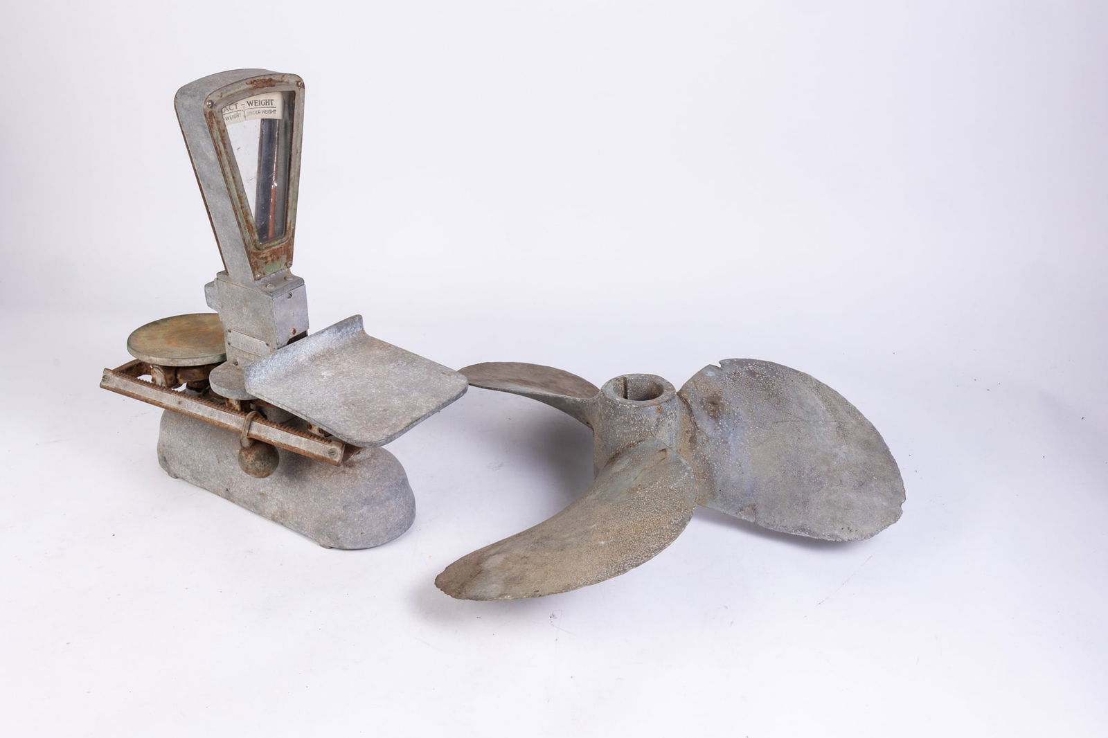 Vintage Scale And Boat Propeller Auction