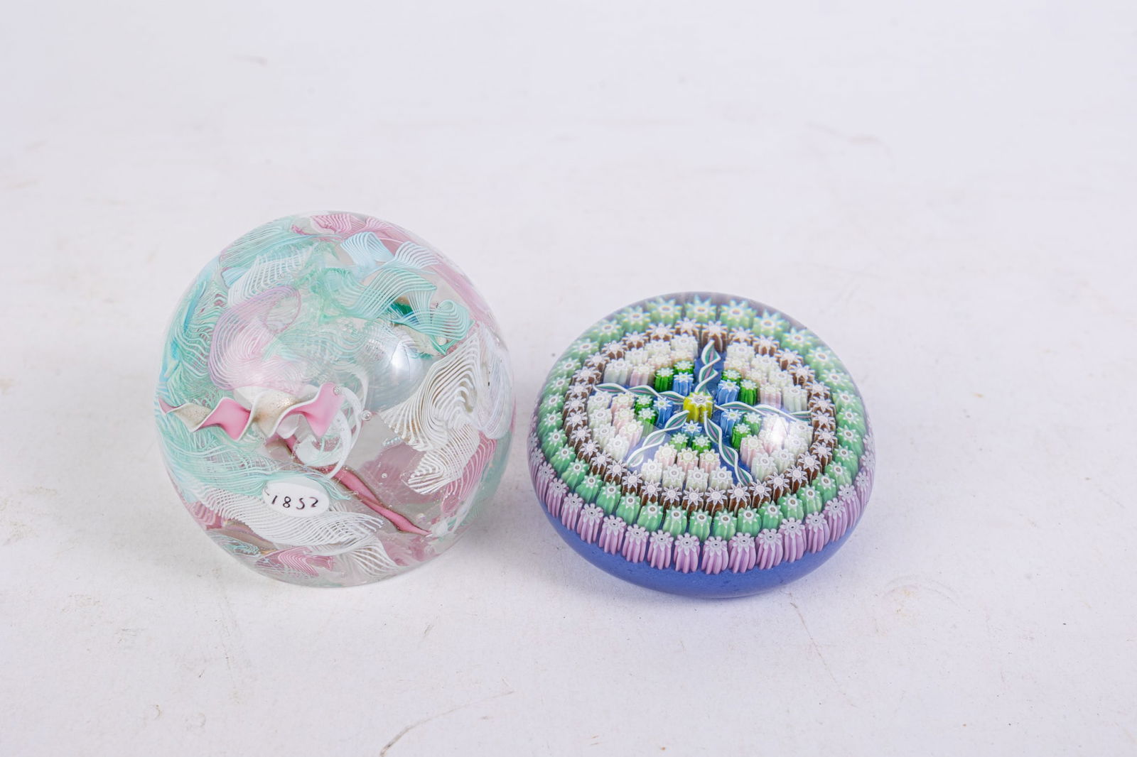 Two Glass Paperweights Featuring Perthshire (1 of 5)