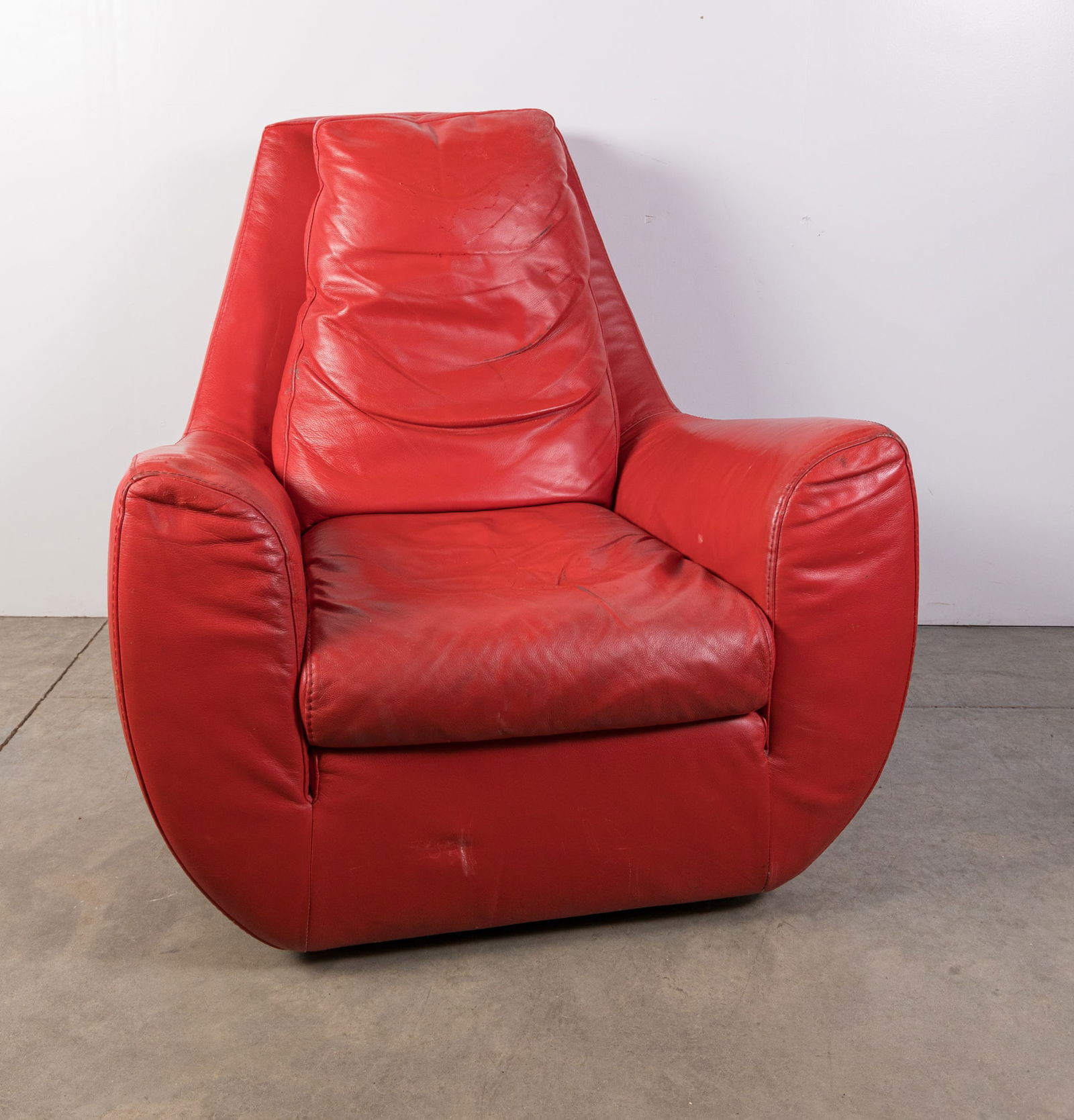 Nicoletti Salotti Vintage Post Modern Swivel Lounge Chair (1 of 6)