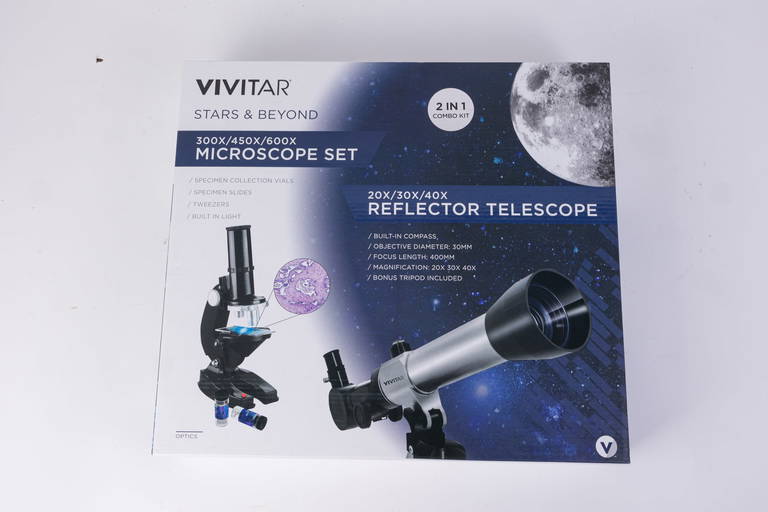 Vivitar Combination Microscope And Telescope Kit