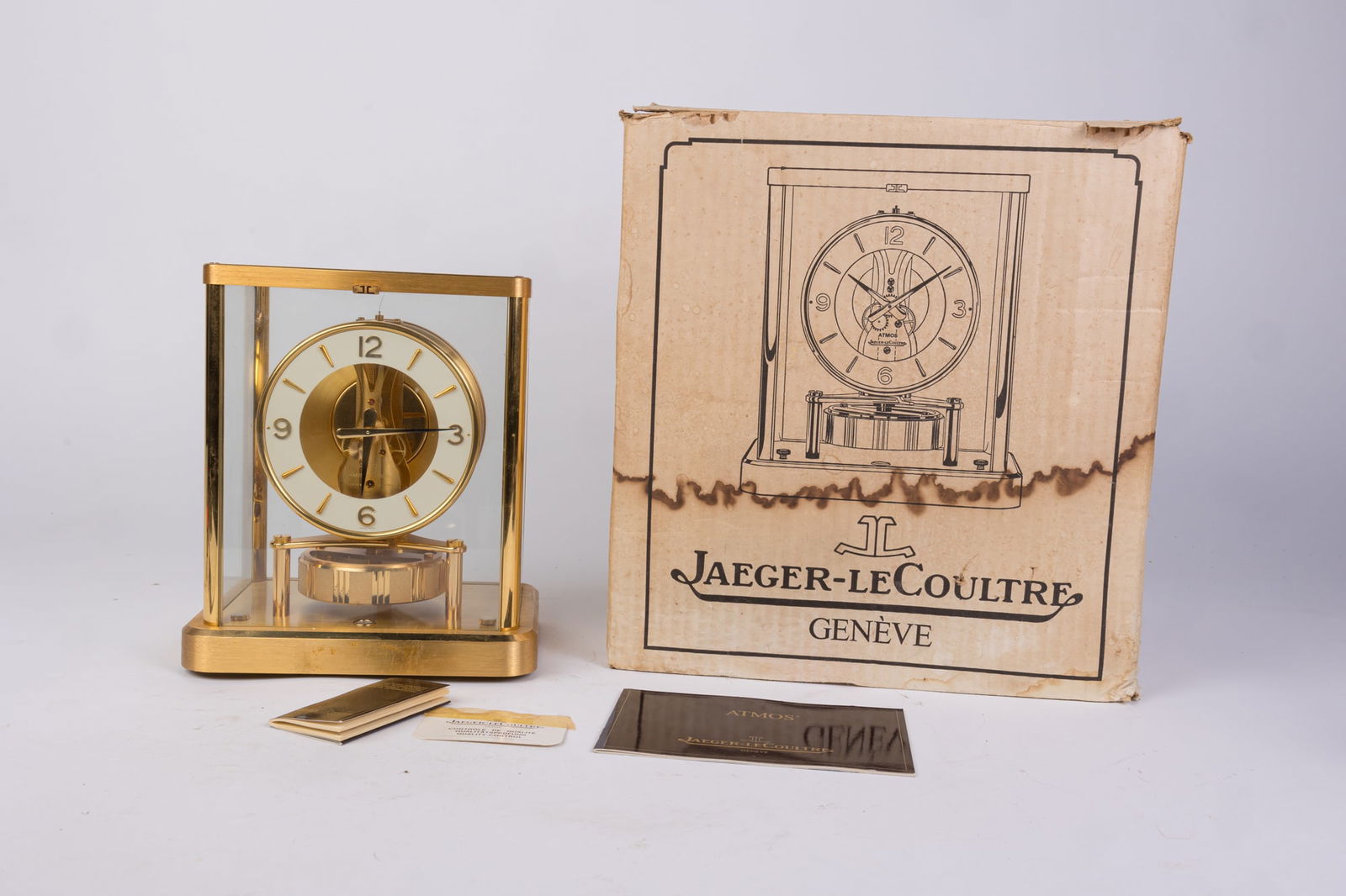 Jaeger LeCoultre Atmos 540 Mantel Clock in Box (1 of 8)