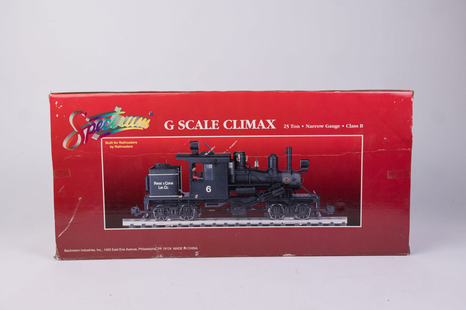 Bachmann Spectrum G Scale Climax 25T Class B 81181 Locomotive (1 of 5)